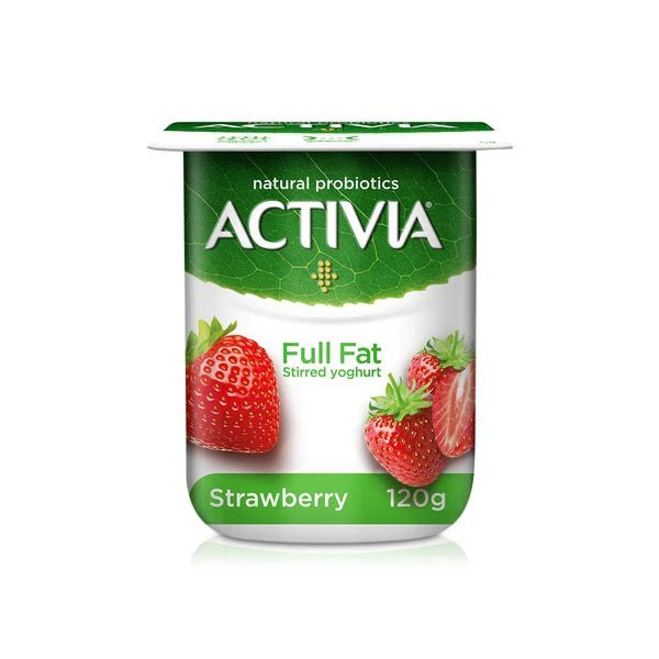 Activia Yoghurt Strawberry 120g | أكتيفيا زبادي بالفراولة
