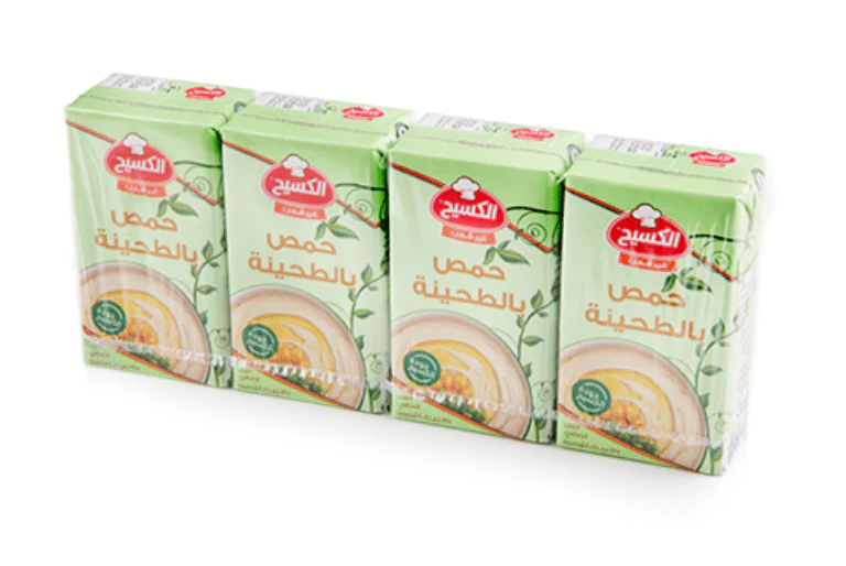 Al Kasih Hummus Tahina 135g Pack of 4 | الكسيح حمص بالطحينة