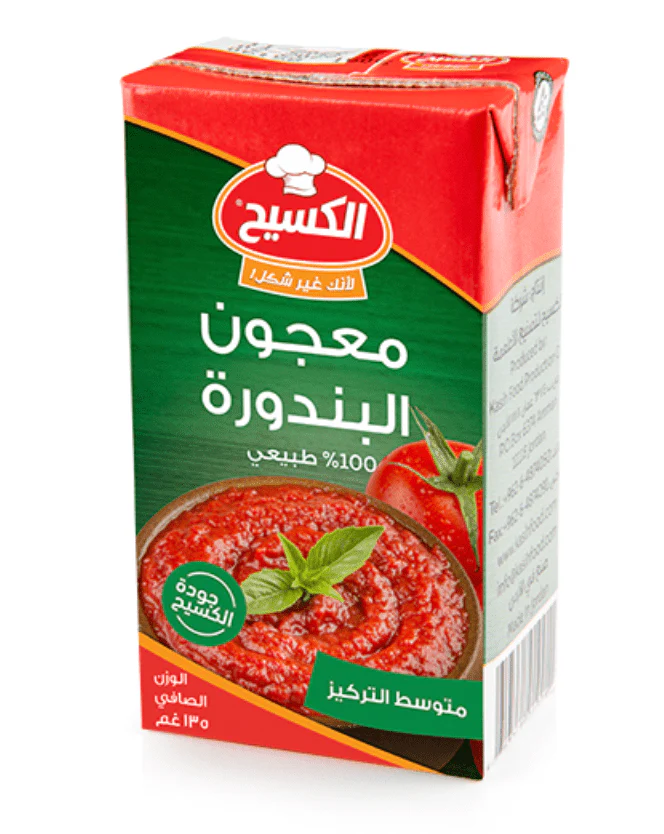 Al Kasih Tomato Paste 130g | الكسيح معجون البندورة