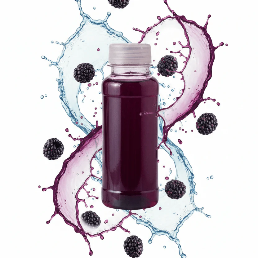 Al Nabulsi juice BlackBerry Flavored Drink 250ml|النابلسي عصير توت
