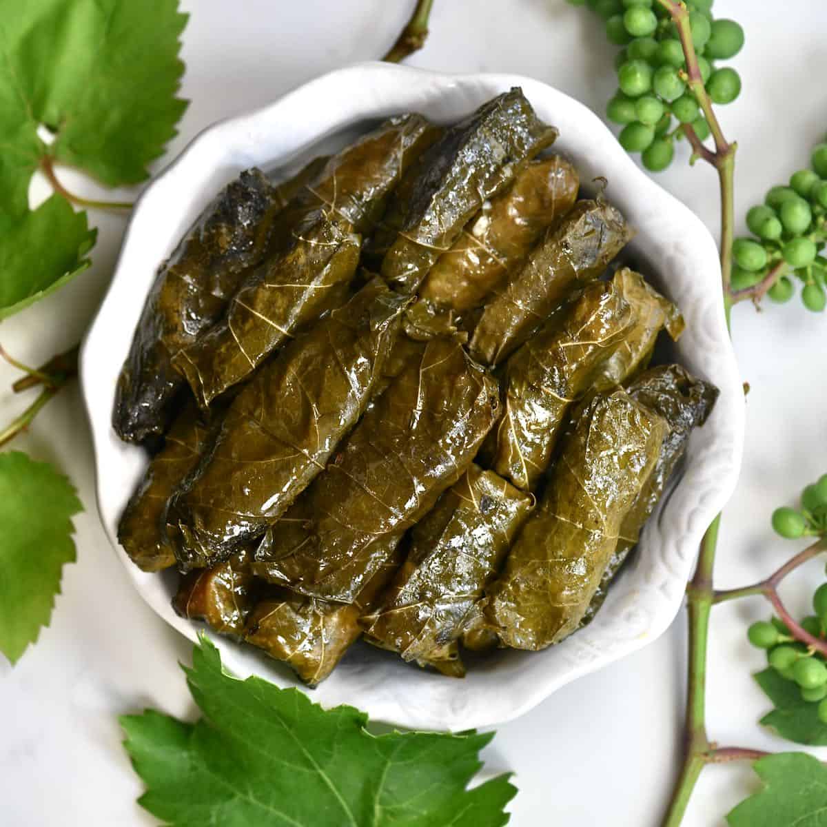 Al Nabulsi Frozen Meat Stuffed Vine Leaves 50Pcs | النابلسي ورق عنب باللحمة - Image 3