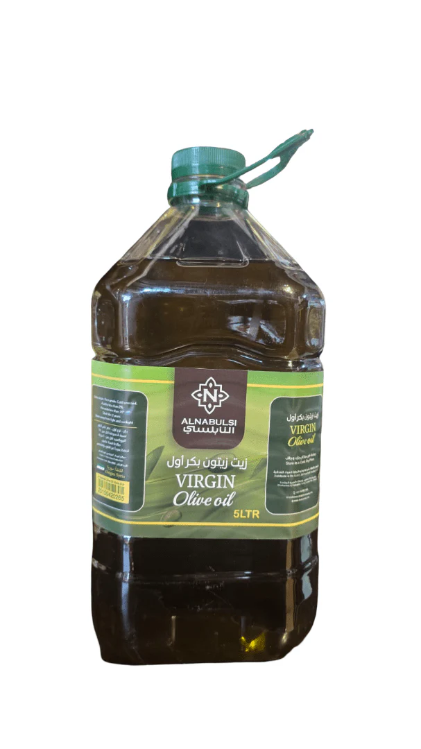 Al Nabulsi Olive Oil Syria 5Ltr|النابلسي زيت زيتون سوري