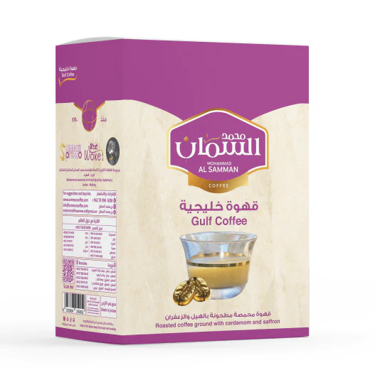 Al Samman Gulf Coffee Box 50gx10Pcs | السمان قهوة خليجية بوكس