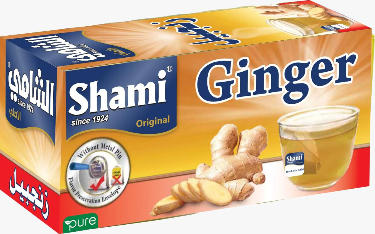 Al Shami Ginger 20 Bags | الشامي زنجبيل