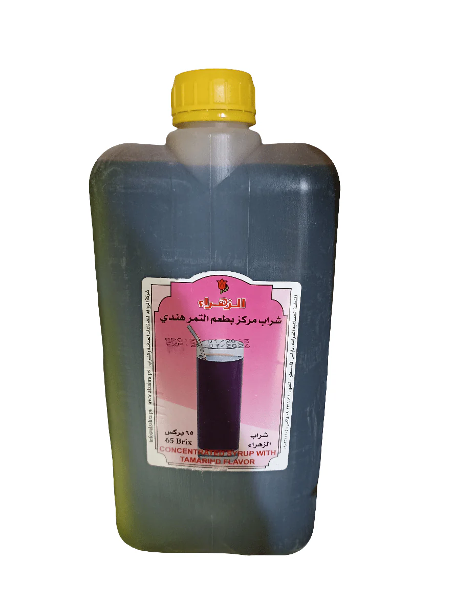 Al Zahra Concentrated Tamarind Syrup 4L | الزهراء شراب تمر هندي مركز - Image 2