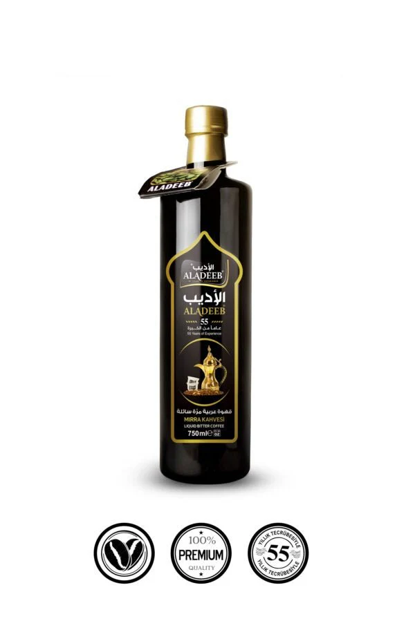 Aladeeb Liquid Bitter Coffee 750ml | الاديب قهوة عربية مرة سائلة