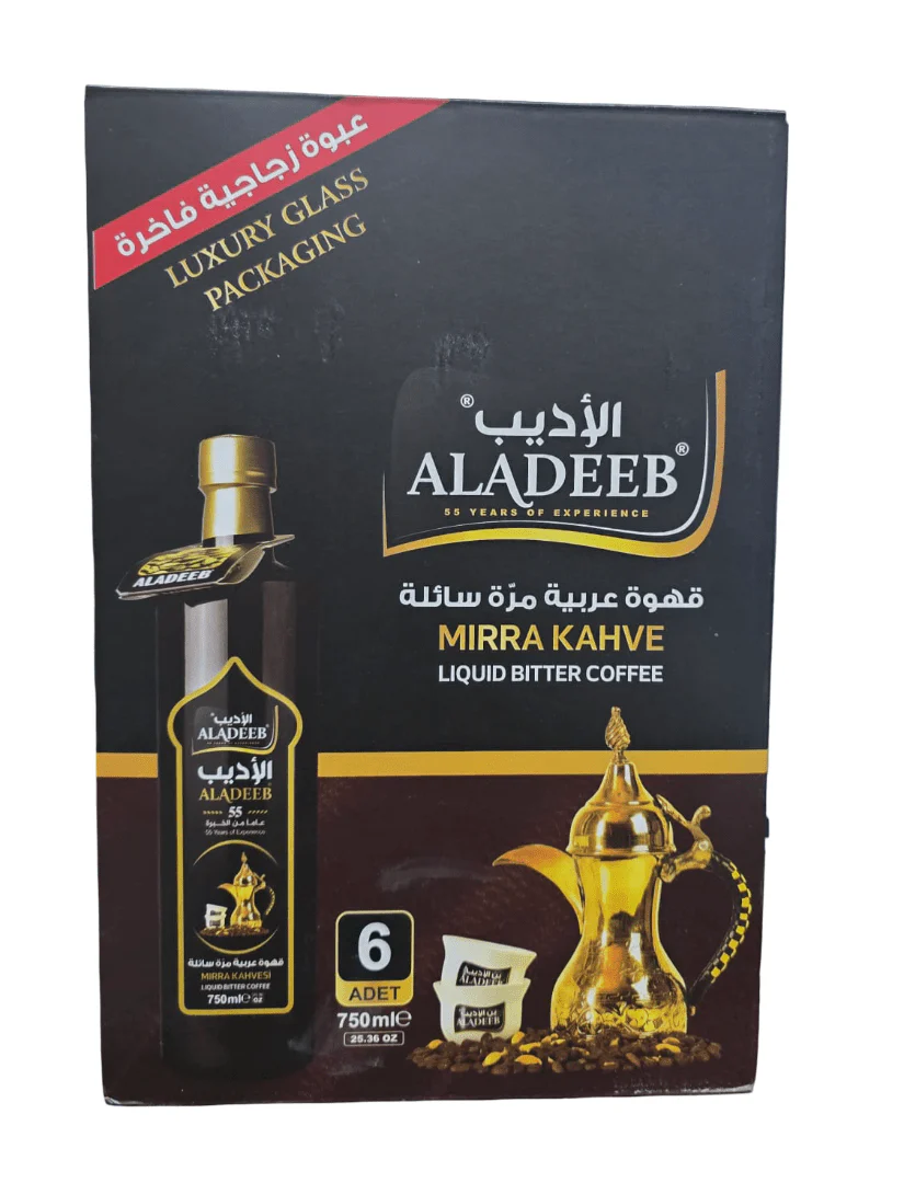 Aladeeb Liquid Bitter Coffee 750ml | الاديب قهوة عربية مرة سائلة - Image 2