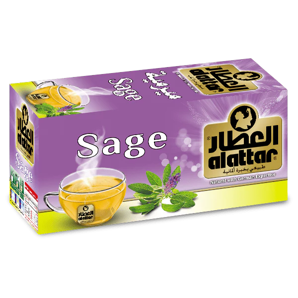 Alattar Wild Sage Tea Bags of 20pcs | العطار ميرمية