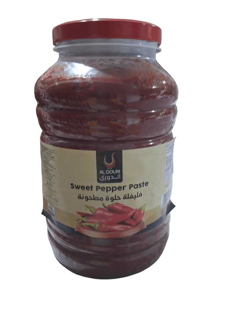 Al Douri Turkish Sweet Pepper Paste 4.2Kg | الدوري فليفلة حلوة مطحونة