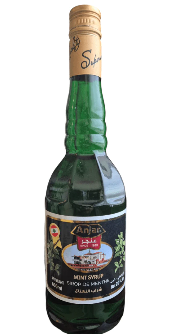 Anjar Mint Syrup 600ml | عنجر شراب النعناع