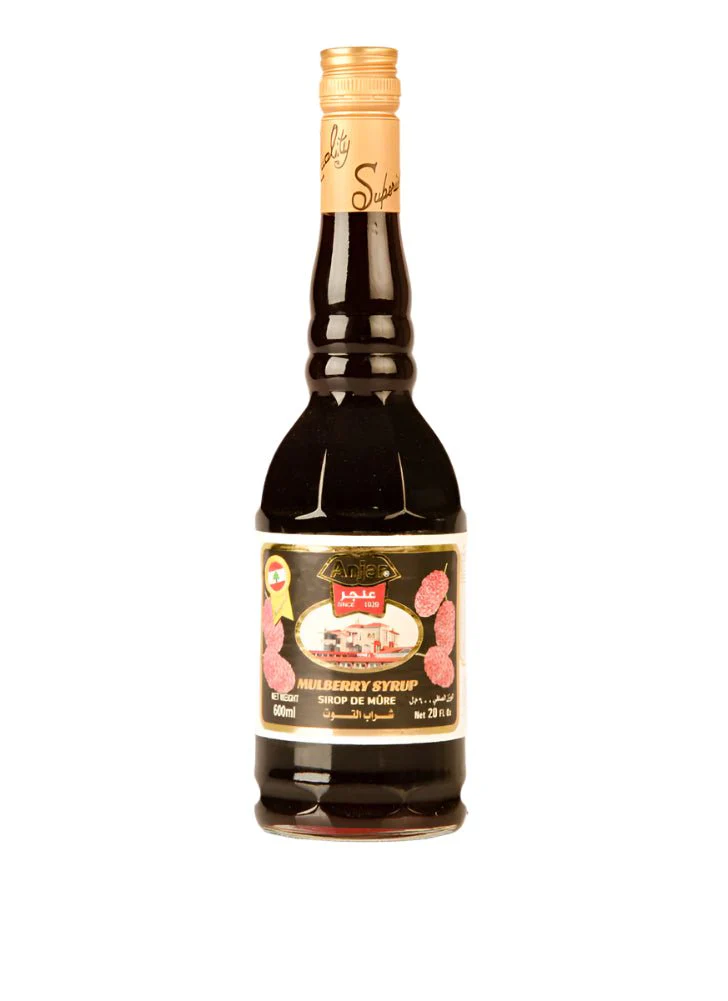 Anjar Mulberry Syrup 600ml | عنجر شراب التوت