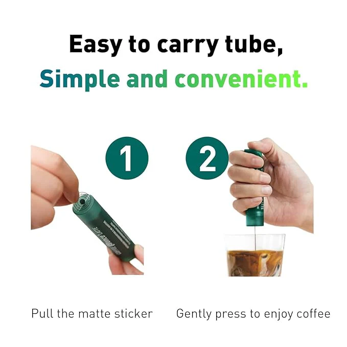 At Once Coffee Cold Brew Green 16g   | آت ونس قهوة وسط - Image 2