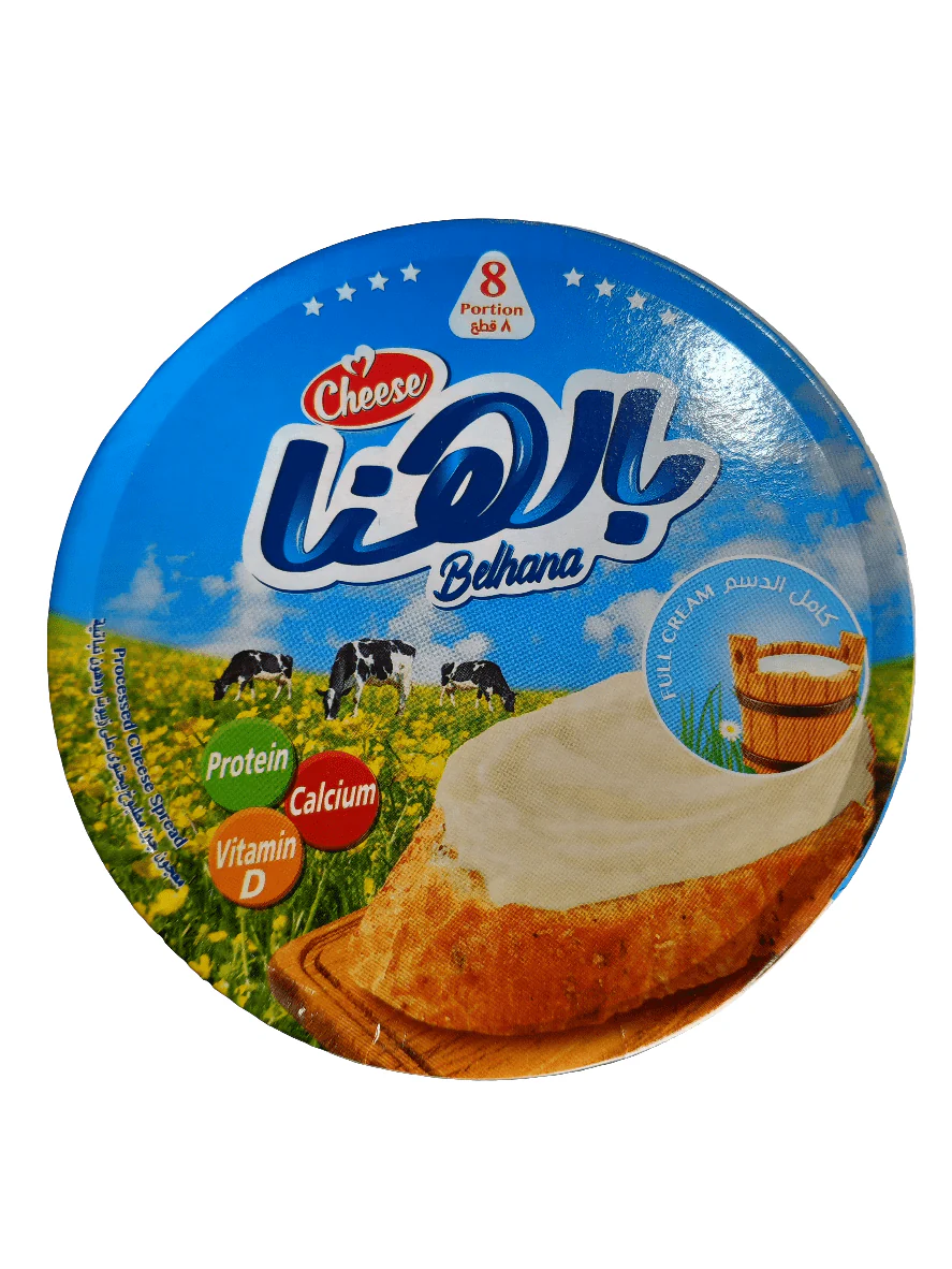 Belhana Triangle Cheese Spread 8 pcs | بالهنا جبنة مثلثات