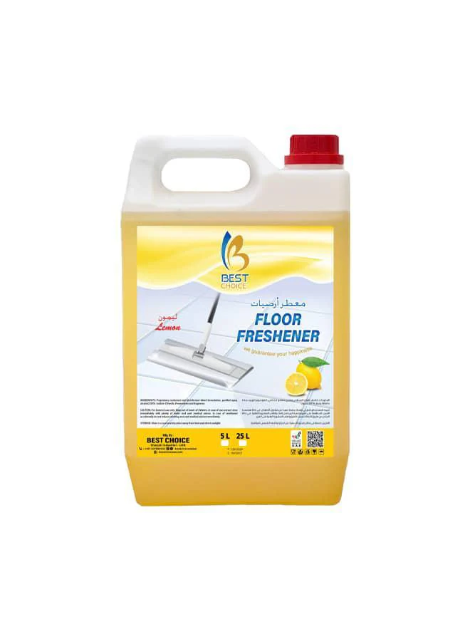 Best Choice Floor Freshener Lemon 5L | بست تشويس معطر ارضيات بالليمون