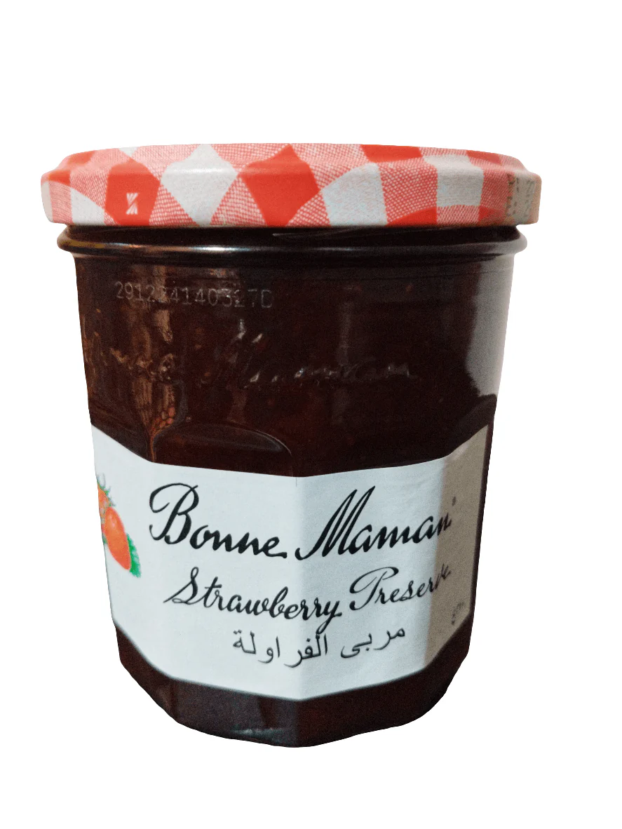 Bonne Maman Jam Strawberry 370g | بون مامان مربى الفراولة