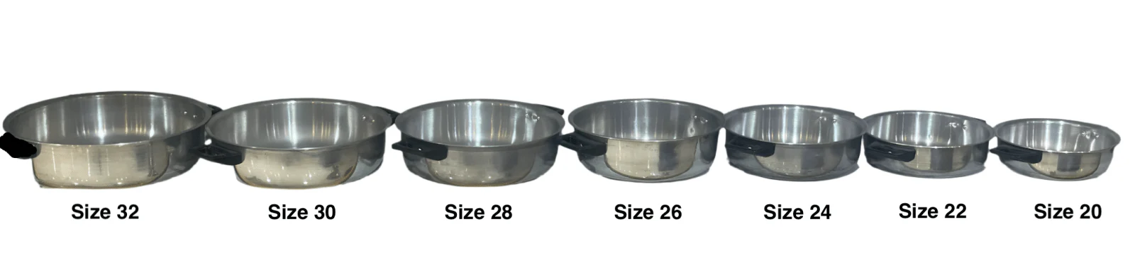 Cooking Pot with 2 Handles Size 30 | قدر للطهي المنيوم - Image 2