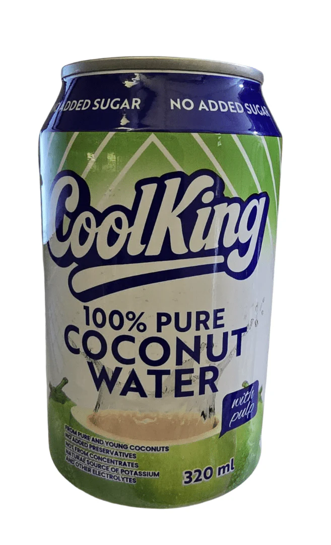 Cool King 100% Pure Coconut Water 320ml|كول كنغ مياه جوز الهند