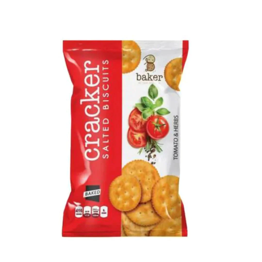Baker Crackers Tomato & Herbs | بيكر مقرمشات الطماطم والأعشاب