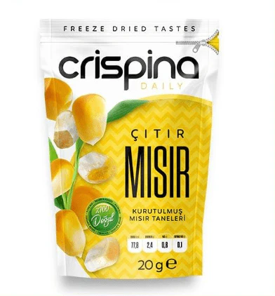 Crispina Freeze Dried Corn 20g | كريسبينا حبوب ذرة مجففة