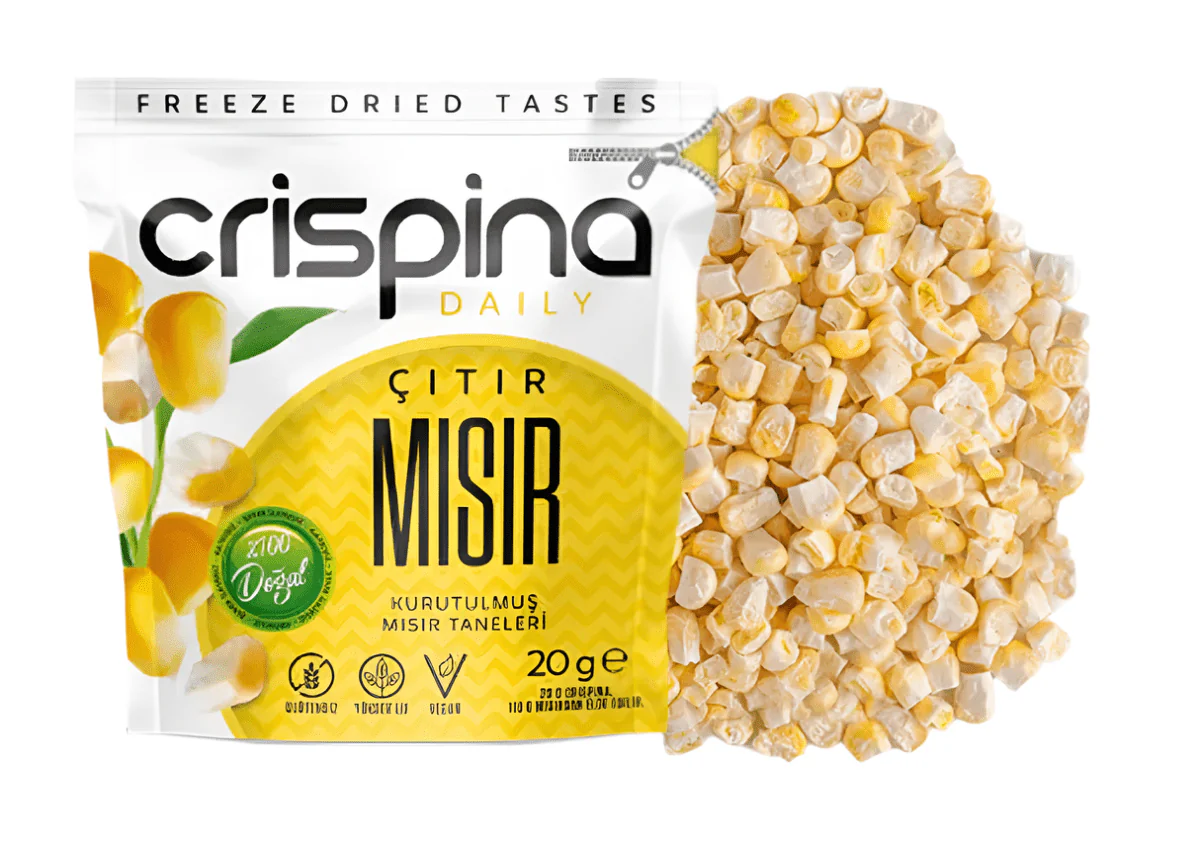 Crispina Freeze Dried Corn 20g | كريسبينا حبوب ذرة مجففة - Image 2