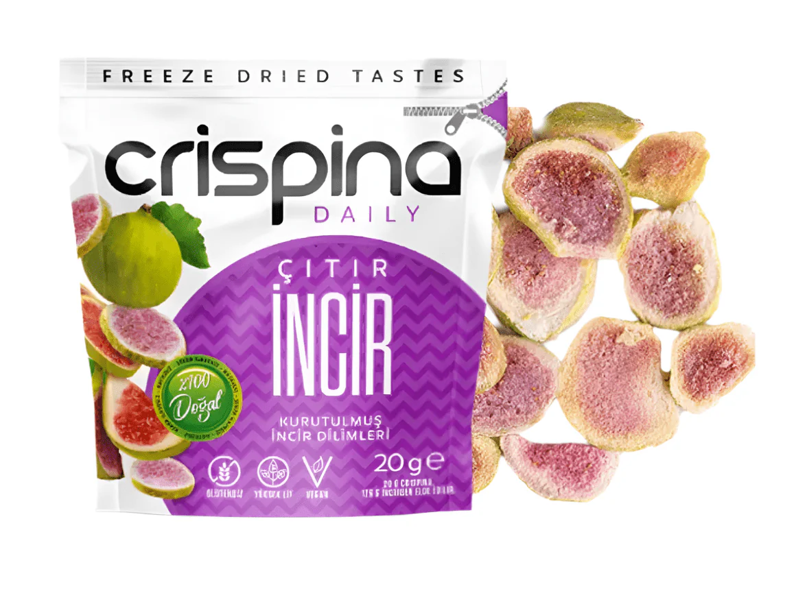 Crispina Freeze Dried Fig Slices 20g | كريسبينا شرائح تين مجففة - Image 2