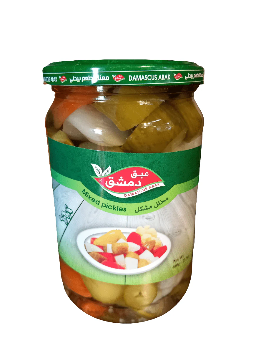 Damascus Abak Mixed Pickles 660g | عبق دمشق مخلل مشكل