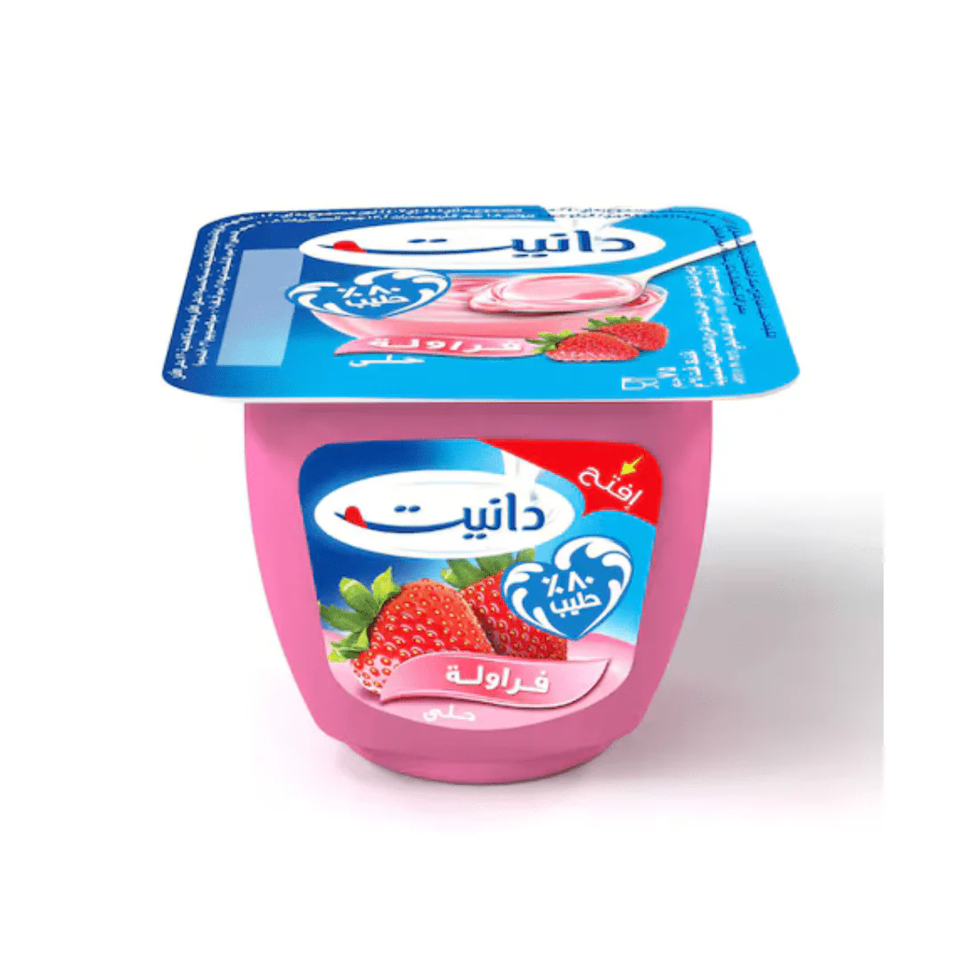 Danette Strawberry Dessert 90g | دانيت حلا الفراولة
