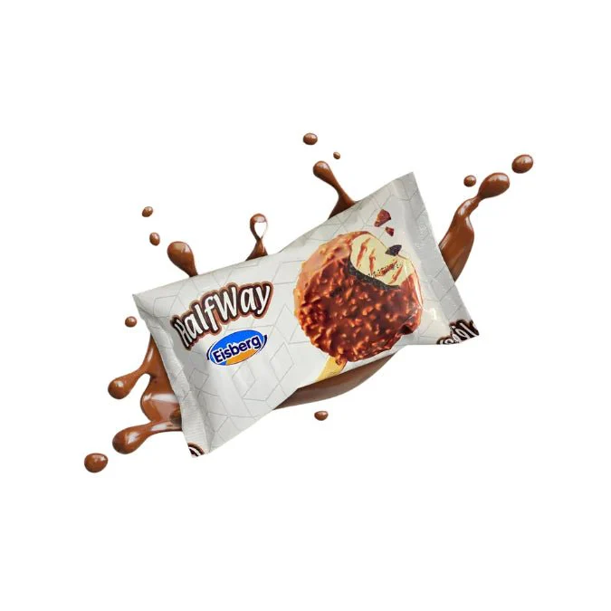 Eisberg Ice Cream Halfway Choco Stick 60g | ايسبيرج ايسكريم هافوي شوكولا