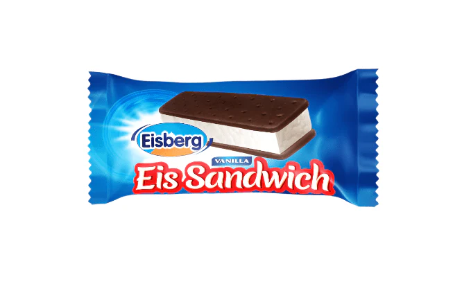 Eisberg Ice Cream Eis Sandwich 55g | ايسكريم ايس ساندويتش
