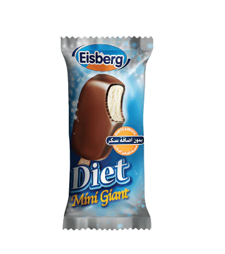Eisberg Ice Cream Mini Giant Diet 56g | ايسبيرج ايسكريم ميني دايت
