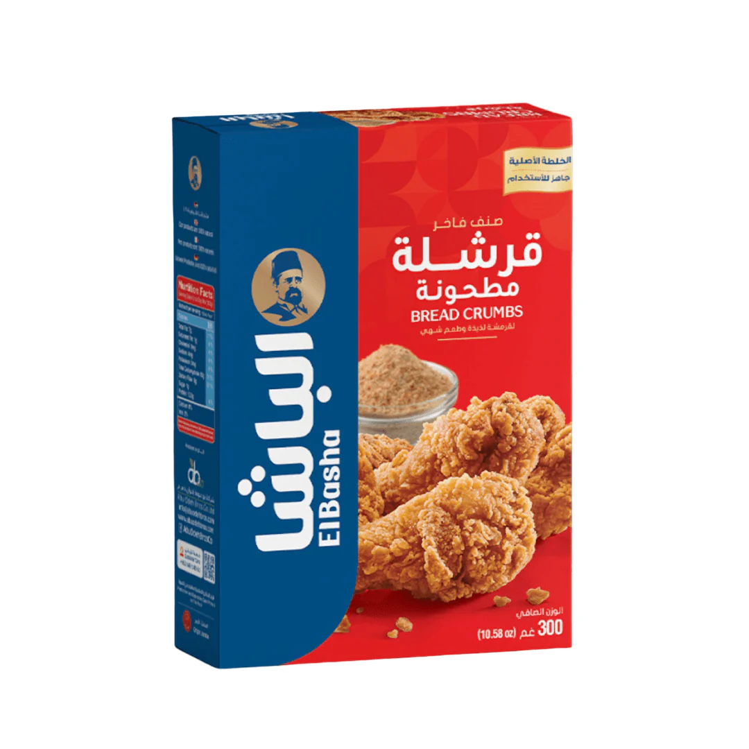 El-Basha Bread Crumbs 300g | الباشا قرشلة مطحونة