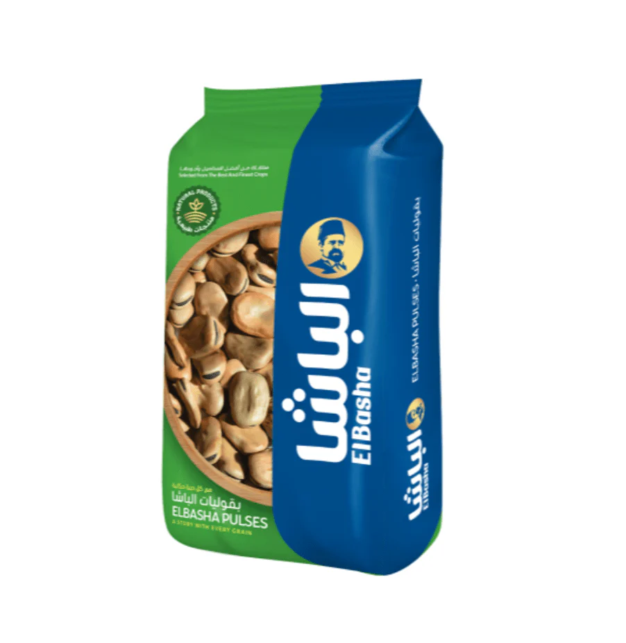 El-Basha Broad Fava Beans Box 12x700g | الباشا فول حب عريض