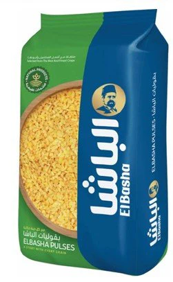 El-Basha Coarse Yellow Burgul 800g Bag | الباشا برغل أصفر خشن كيس
