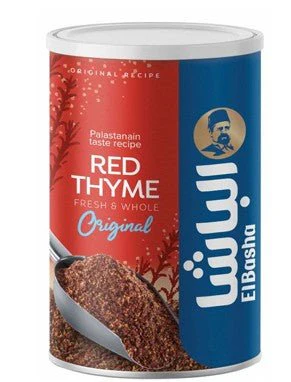 El-Basha Red Thyme 12X450g | الباشا زعتر أحمر