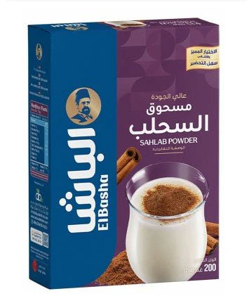 El-Basha Sahlab Powder 12X200g | الباشا سحلب بودرة