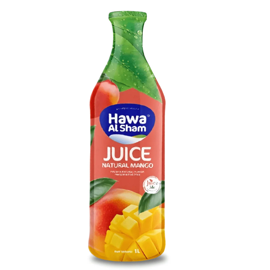 Hawa Al Sham Natural Juice Mango 1L | هوى الشام عصير مانجو طبيعي