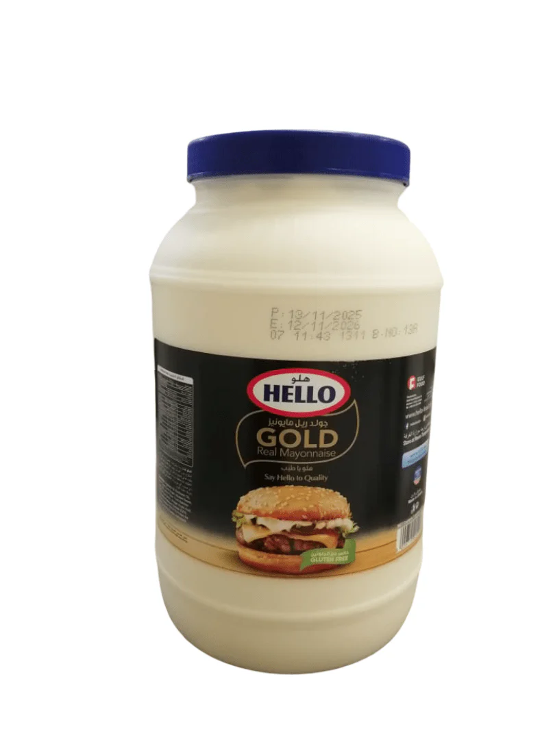 Hello Gold Mayonnaise - Real 3.78L