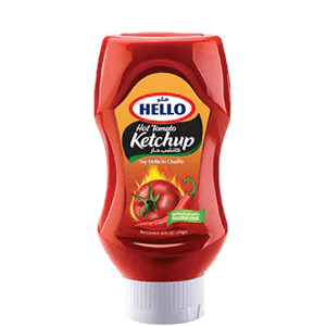 Hello Hot Ketchup 340g | هيلو كاتشب حار