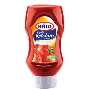 Hello Regular Ketchup 570g | هلو صلصة الكاتشب