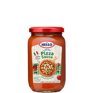 Hello Pizza Sauce Glass Jar 375g | هلو صلصة البيتزا
