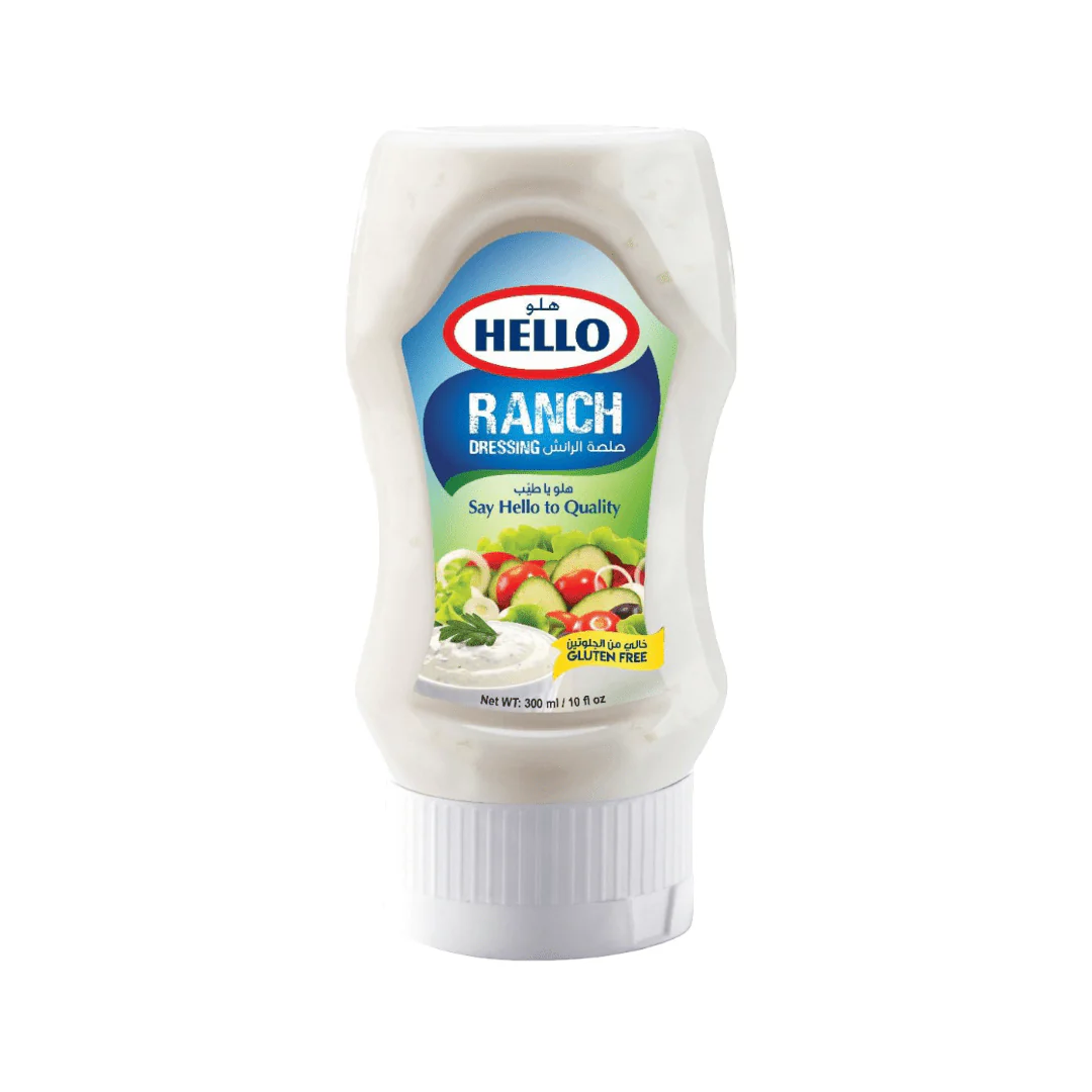 Hello Ranch Dressing 12X300 ml | هيلو صلصة رانش