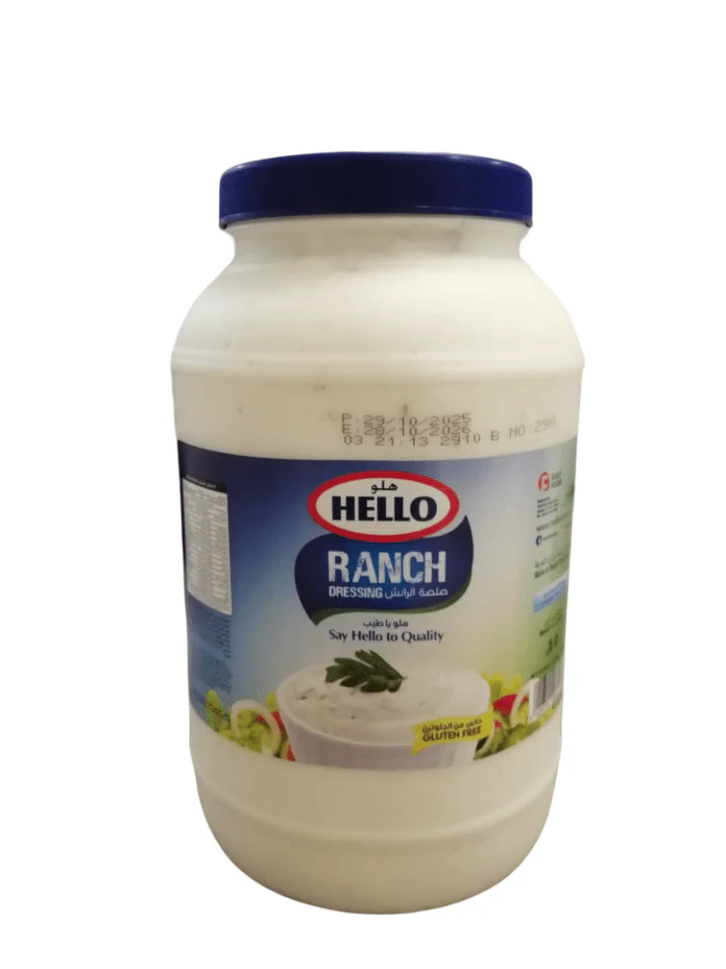 Hello Ranch Dressing 3.78L