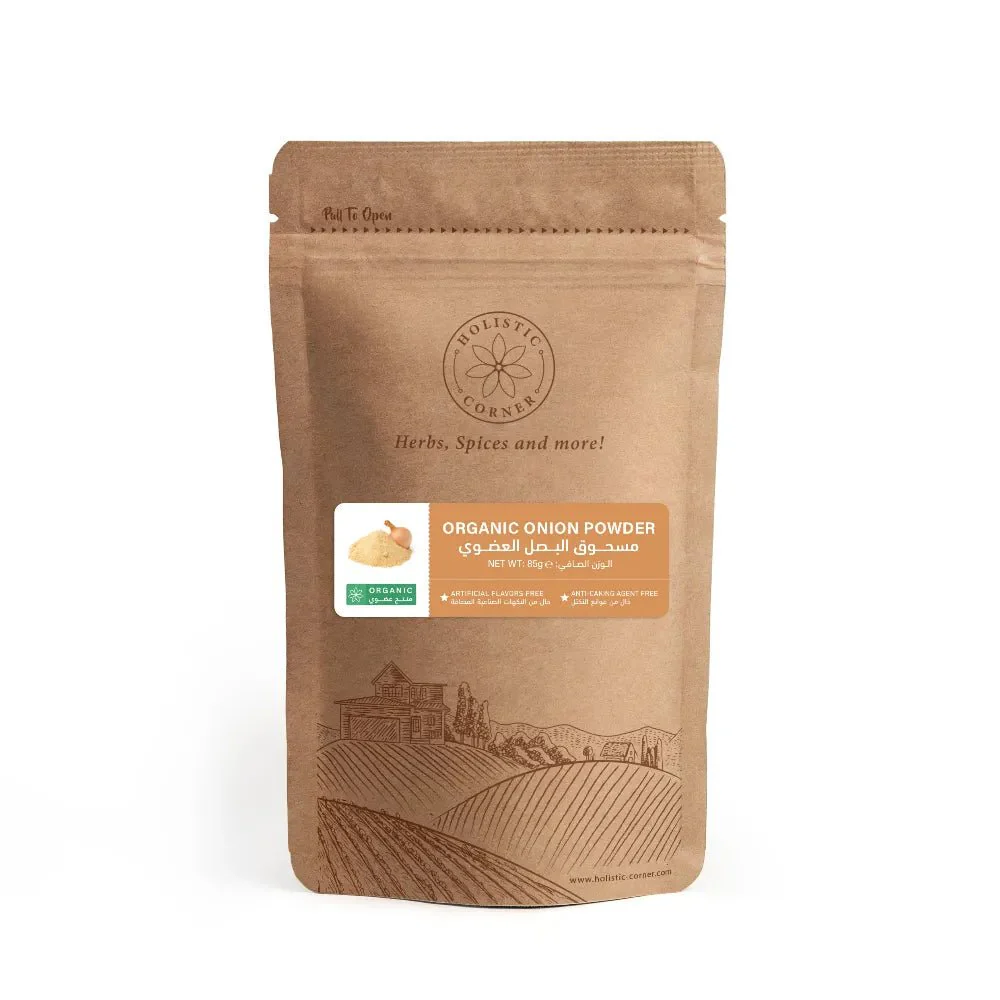 Holistic Corner Organic Onion Powder 85g | بودرة البصل العضوي