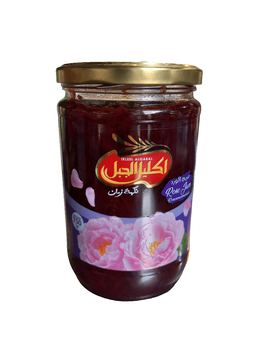 Ikleel Algabal Rose Jam 750g | اكليل الجبل مربى الورد