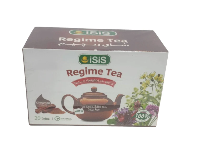 iSiS Regime Tea with Cinnamon 20 Bags | ايزيس شاي الريجيم بالقرفة