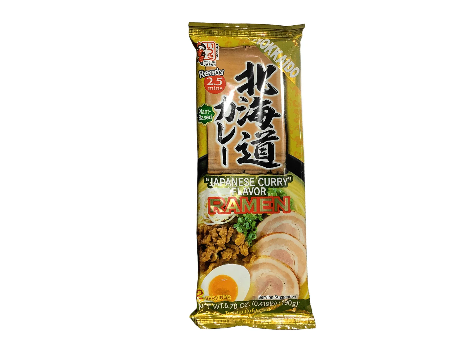 Japanese Hokkaido ramen Curry Flavour 190g
