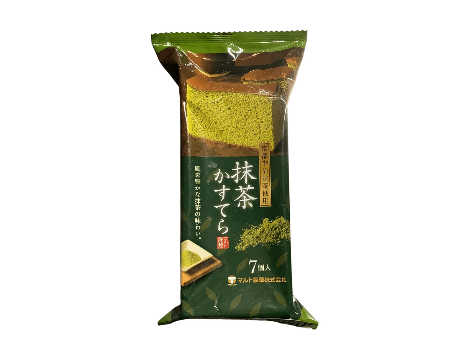 Japanese Maruto Matcha Castella Cake 170g