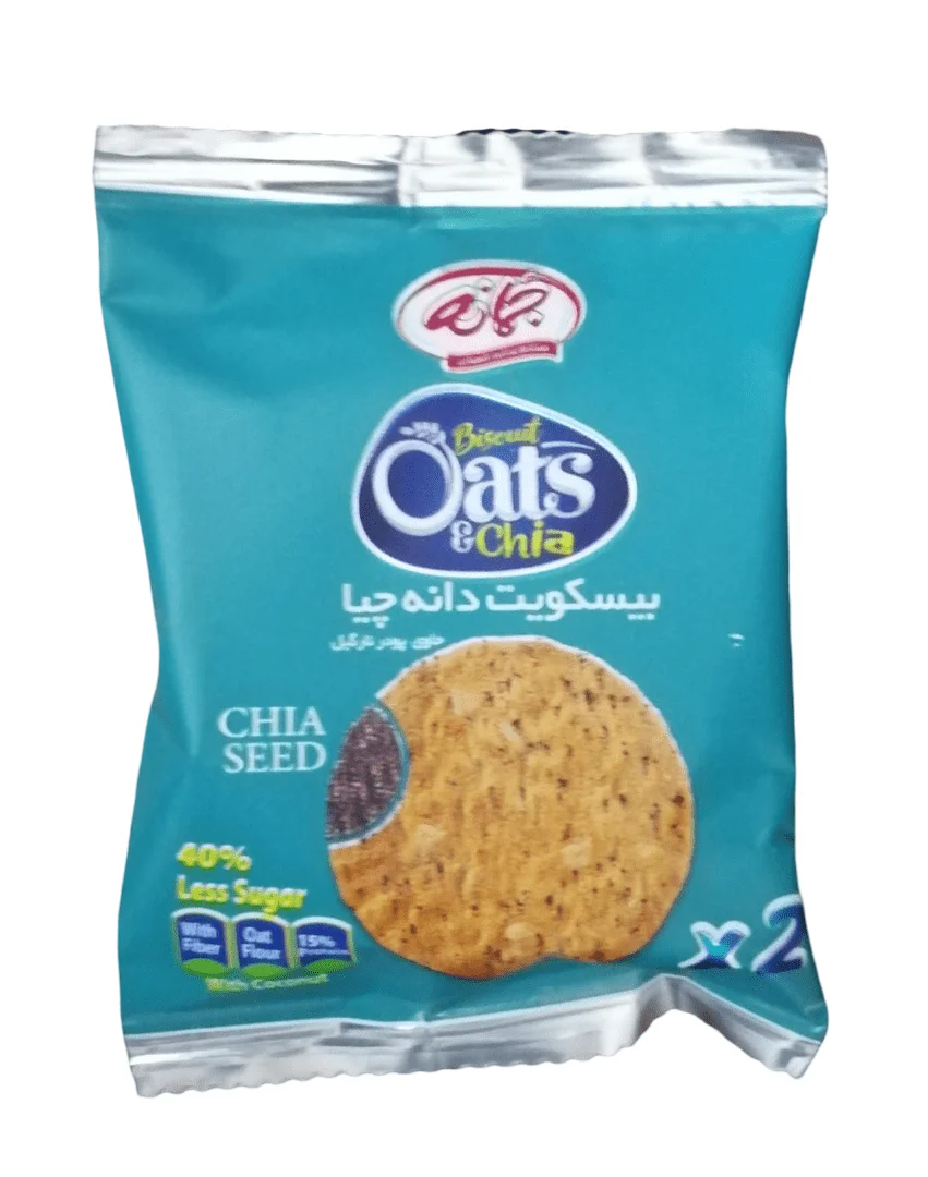 Khoshe Biscuit Oats and Chia Seeds 30g|بسكويت بحبوب الشيا والشوفان
