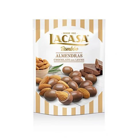 Lacasa Chocolate Almond 125g | لاكازا شوكولاتة باللوز