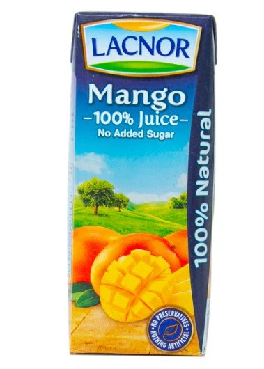 Lacnor Mango Juice 180 ml | لاكنور عصير مانجو